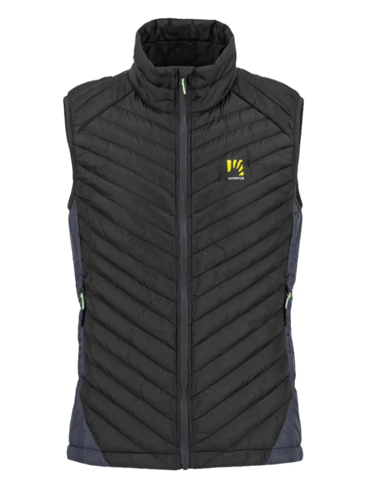 Жилет с принтом логотипа KARPOS, черный 
Жилет с принтом логотипа KARPOS, черный