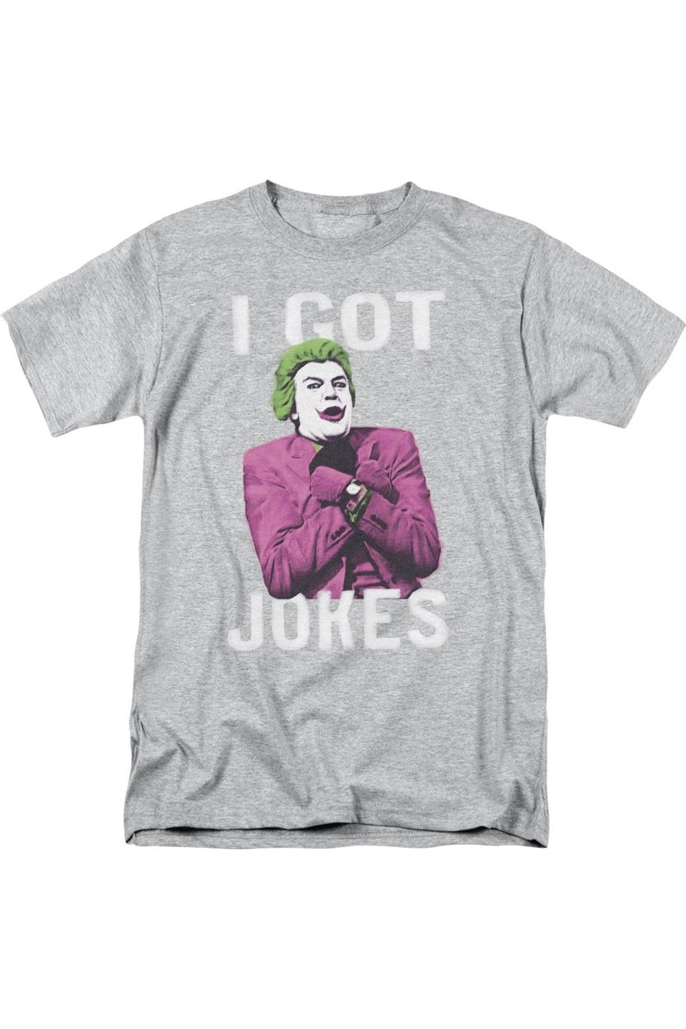 Футболка / футболка для взрослых с коротким рукавом Batman Classic Tv Got Jokes Gildan, цвет athletic heather
Футболка / футболка для взрослых с коротким рукавом Batman Classic Tv Got Jokes Gildan, цвет athletic heather