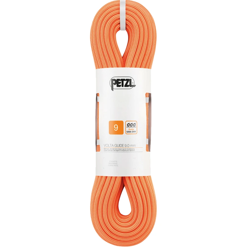 Альпинистская веревка Volta Guide 9.0 Petzl, orange
Альпинистская веревка Volta Guide 9.0 Petzl, orange