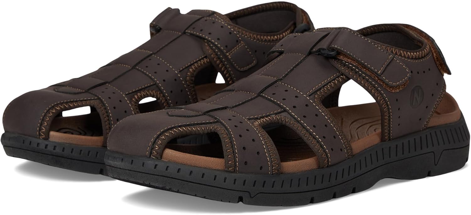 Мужские сандалии Nunn Bush Laguna с закрытым носком для рыбалки и активного отдыха на реке, легкие, коричневый
Мужские сандалии Nunn Bush Laguna с закрытым носком для рыбалки и активного отдыха на реке, легкие, коричневый