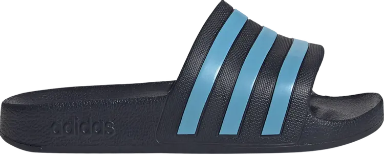Кроссовки Adilette Aqua Slide 'Legend Ink Cyan', синий 
Кроссовки Adilette Aqua Slide 'Legend Ink Cyan', синий