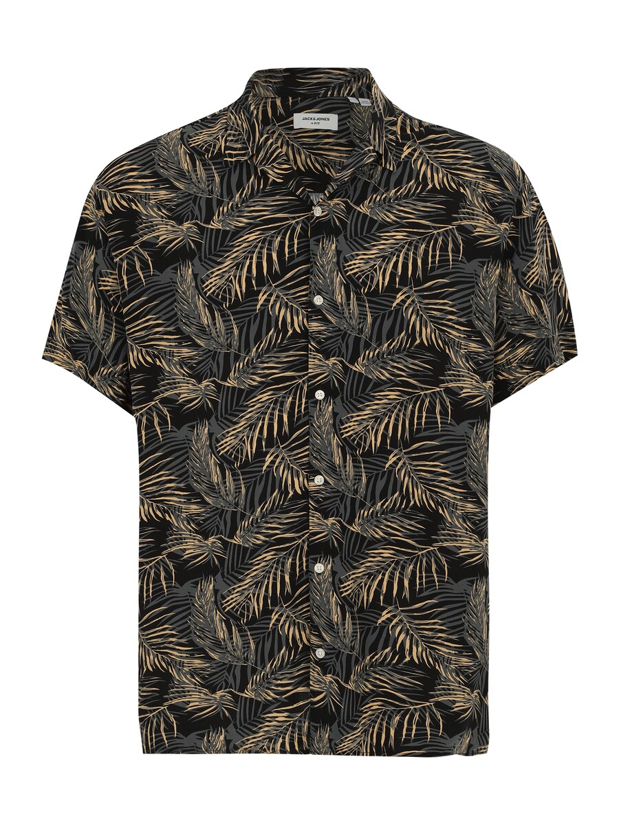 Рубашка на пуговицах классического кроя Jack & Jones Plus JJEJeff Tropical, черный
Рубашка на пуговицах классического кроя Jack & Jones Plus JJEJeff Tropical, черный
