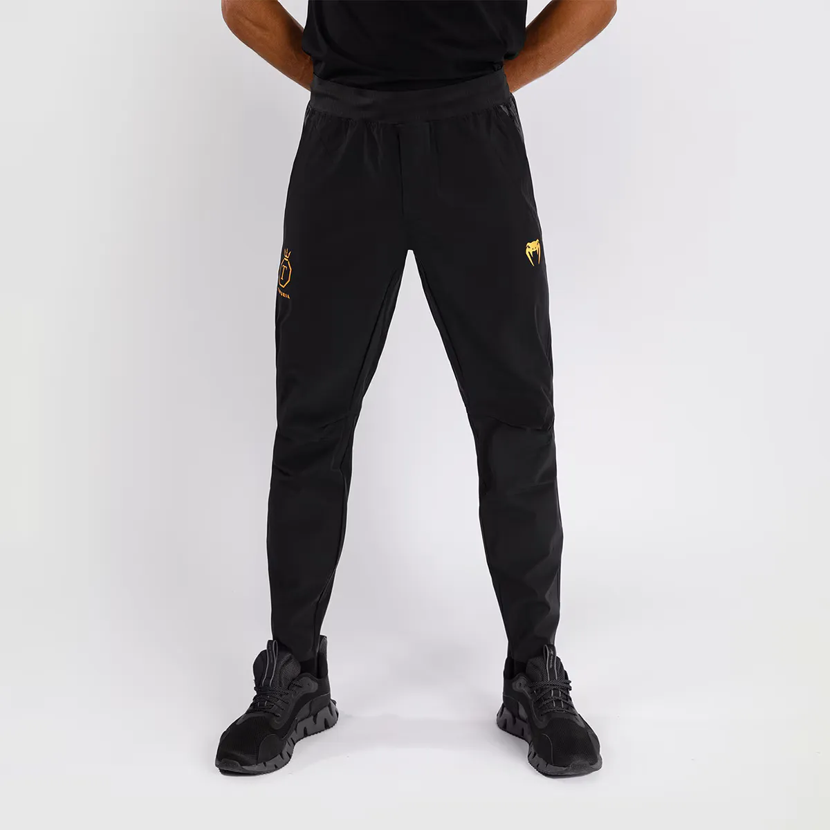 Мужские бесподобные брюки Ilia Topuria Venum, черный/золотой
Мужские бесподобные брюки Ilia Topuria Venum, черный/золотой