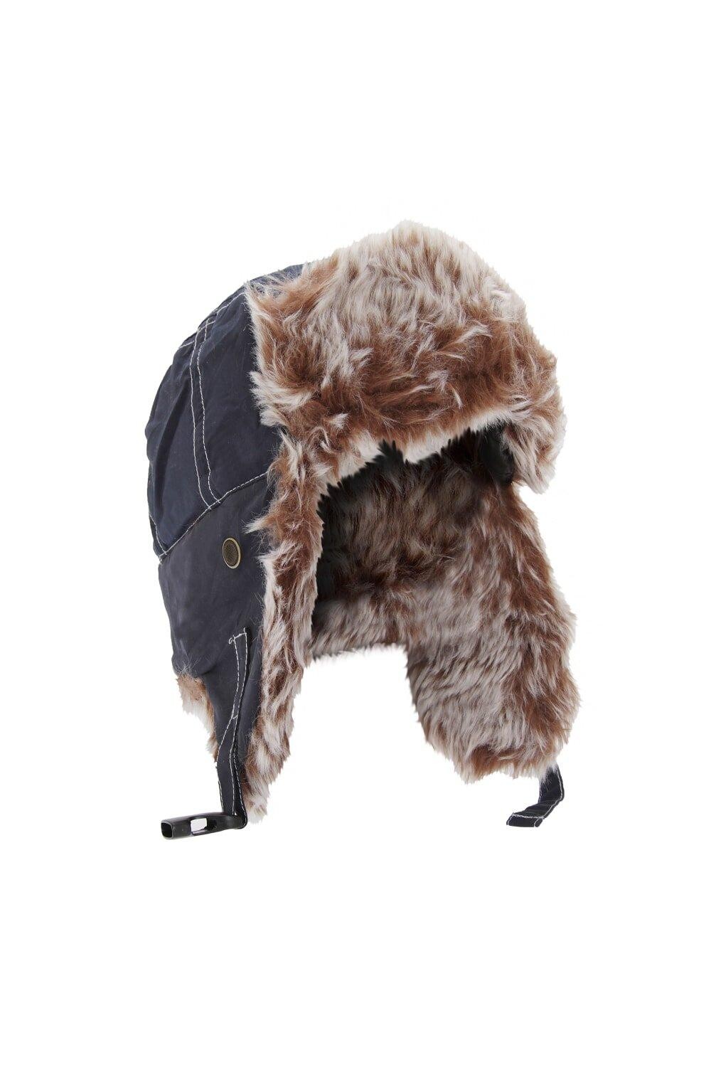 Классическая термозимняя лыжная шапка-траппер из шерпы Result, темно-синий
Классическая термозимняя лыжная шапка-траппер из шерпы Result, темно-синий