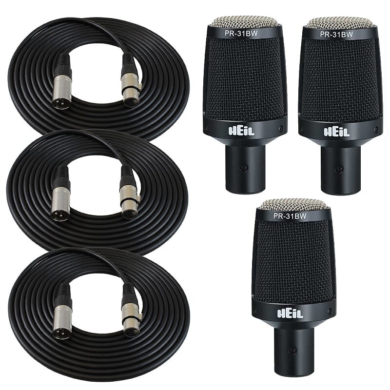 Комплект микрофонов Heil PR31BW Short Barrel Large Diaphragm Dynamic Microphone
Комплект микрофонов Heil PR31BW Short Barrel Large Diaphragm Dynamic Microphone