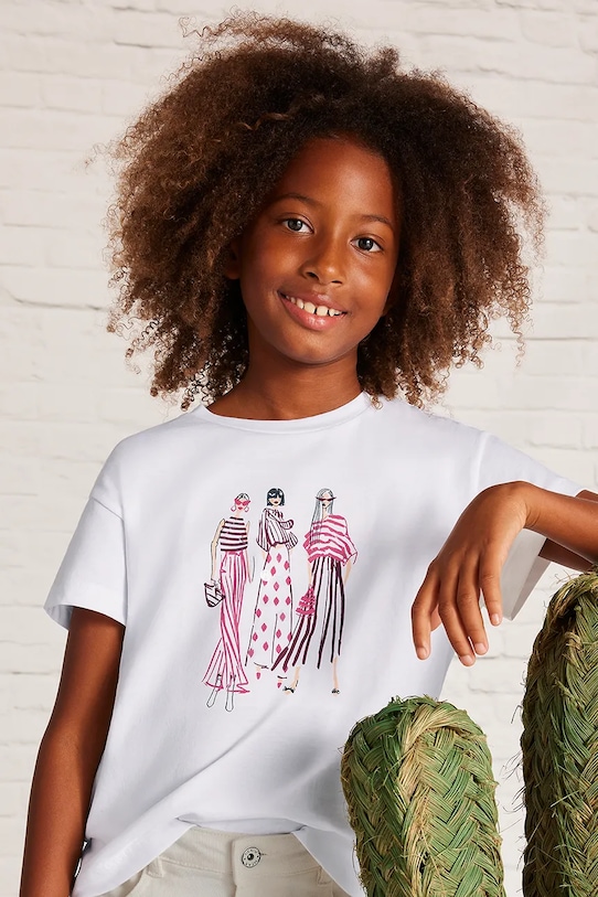 Детская хлопковая футболка Mayoral, розовый
Детская хлопковая футболка Mayoral, розовый