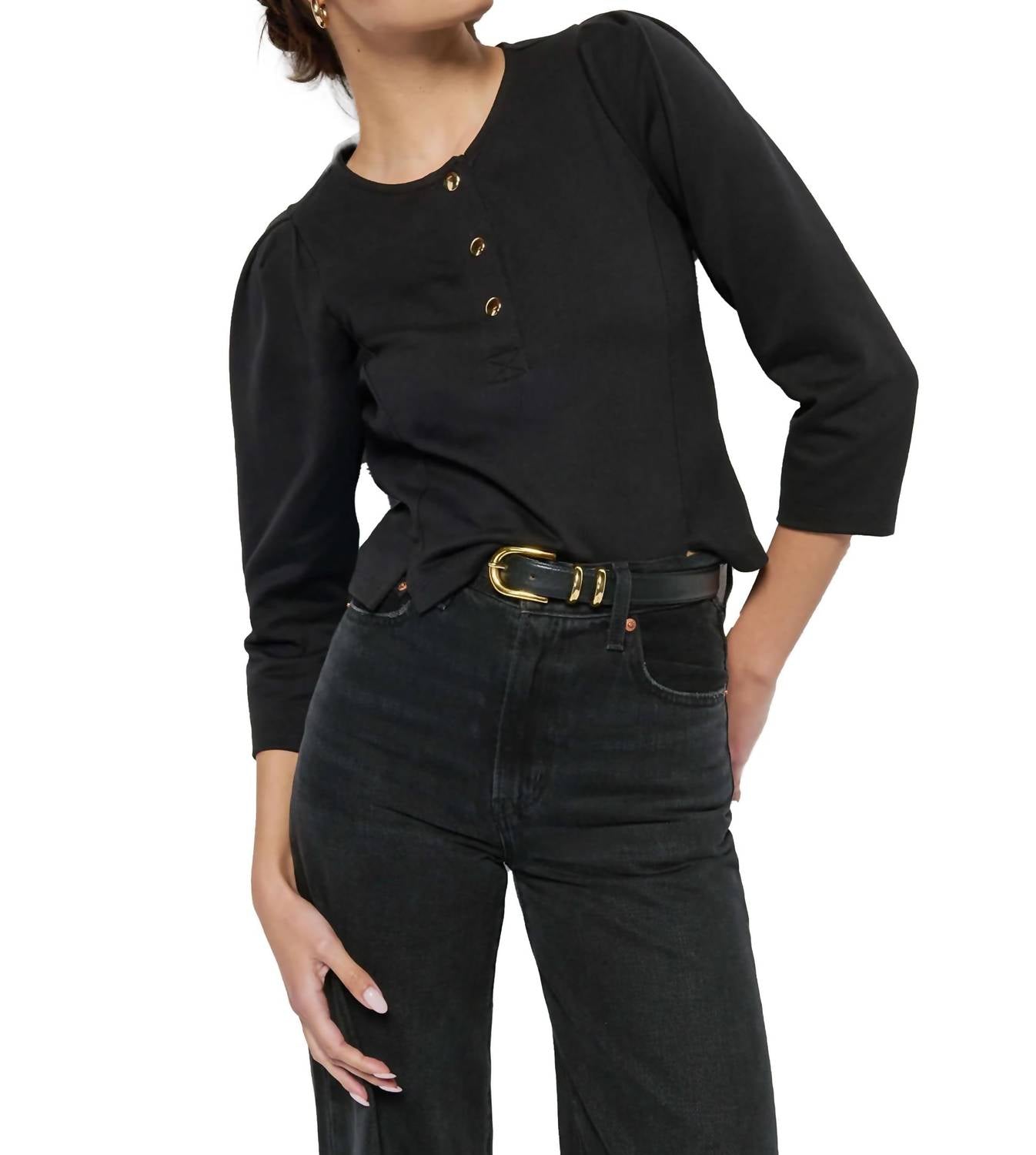 Топ Janney Henley в цвете Jet Black Nation LTD
Топ Janney Henley в цвете Jet Black Nation LTD