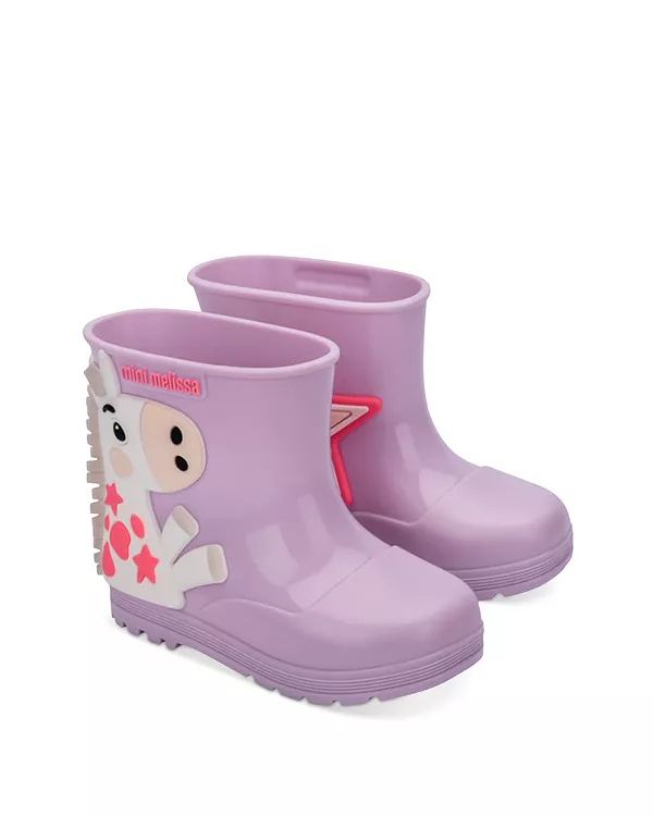 Резиновые сапоги-сапоги для девочек "Страна чудес" - для малышек и детей постарше. Mini Melissa, фиолетовый
Резиновые сапоги-сапоги для девочек "Страна чудес" - для малышек и детей постарше. Mini Melissa, фиолетовый