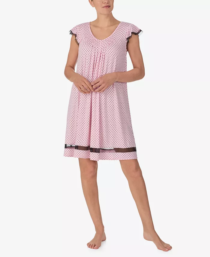 Ночная рубашка с короткими рукавами Yours to Love Ellen Tracy, розовый
Ночная рубашка с короткими рукавами Yours to Love Ellen Tracy, розовый