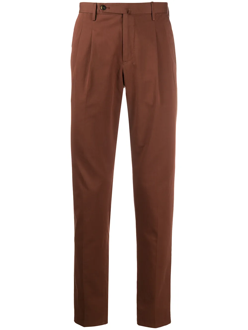 Брюки прямого кроя со складками PT Torino, коричневый
Брюки прямого кроя со складками PT Torino, коричневый