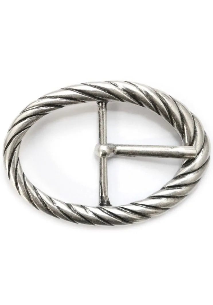 LIFE RING by showroom пряжка для ремня 019° "Thorn Oval Twisted Silver" Rettungsring By Showroom 019°, серебристый 
LIFE RING by showroom пряжка для ремня 019° "Thorn Oval Twisted Silver" Rettungsring By Showroom 019°, серебристый