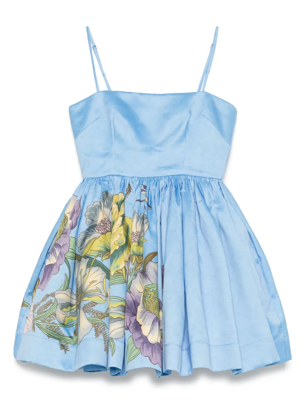 Мини-платье с цветочным принтом ALEMAIS, синий
Мини-платье с цветочным принтом ALEMAIS, синий