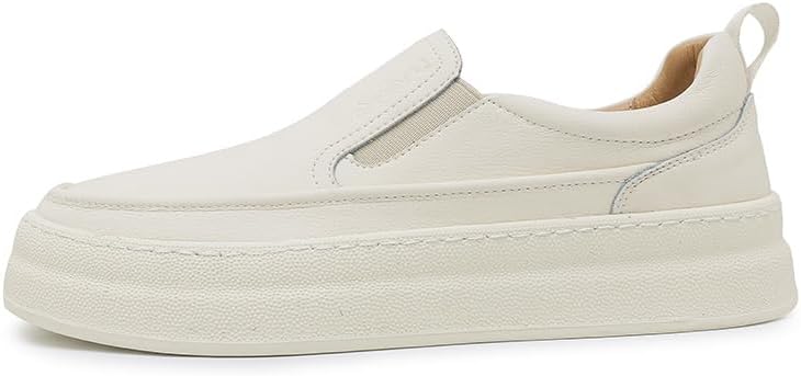 Мужские слипоны с толстой подошвой из натуральной кожи, стильные и повседневные, легкие и дышащие, плоская обувь, подходит для путешествий, работы и ежедневной носки Meixi Mobile, бежевый
Мужские слипоны с толстой подошвой из натуральной кожи, стильные и повседневные, легкие и дышащие, плоская обувь, подходит для путешествий, работы и ежедневной носки Meixi Mobile, бежевый