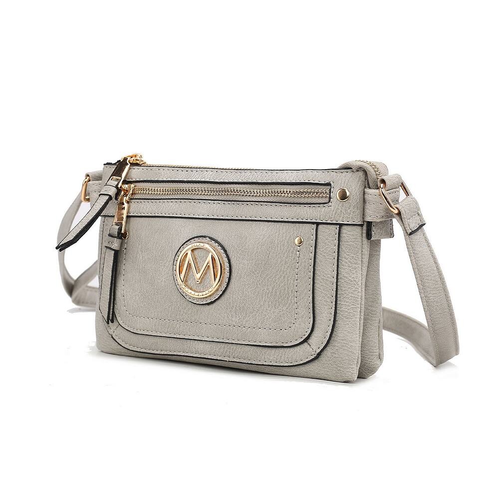 Женская сумка через плечо Elaina из веганской кожи с несколькими карманами Mkf Collection от Mia K MKF Collection, серый
Женская сумка через плечо Elaina из веганской кожи с несколькими карманами Mkf Collection от Mia K MKF Collection, серый