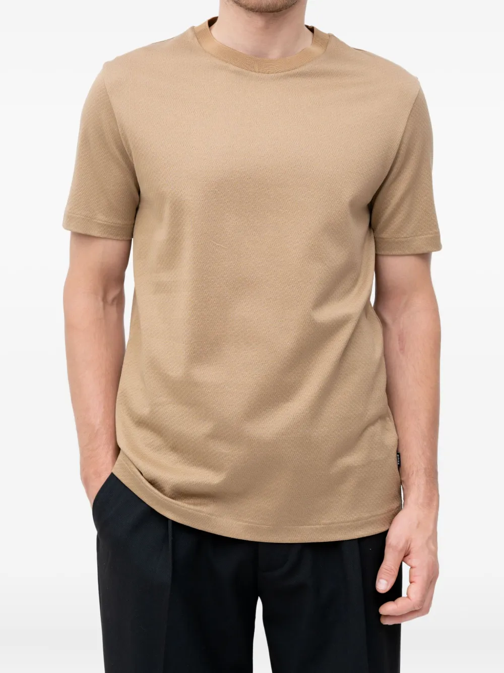 Хлопковая футболка Boss, нейтральный
Хлопковая футболка Boss, нейтральный