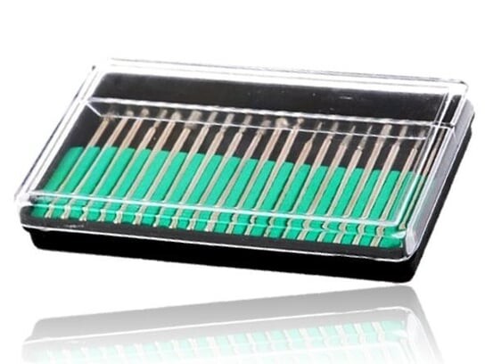 Набор алмазных фрез, 30 шт., Inna marka
Набор алмазных фрез, 30 шт., Inna marka