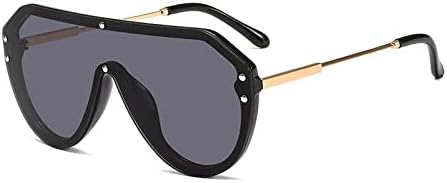 Солнцезащитные очки в винтажном стиле с заклепками, модель 2027 года. Солнцезащитные очки для мужчин с зеркальным эффектом для вождения, увеличенного размера, цельные MTZJH, D
Солнцезащитные очки в винтажном стиле с заклепками, модель 2027 года. Солнцезащитные очки для мужчин с зеркальным эффектом для вождения, увеличенного размера, цельные MTZJH, D