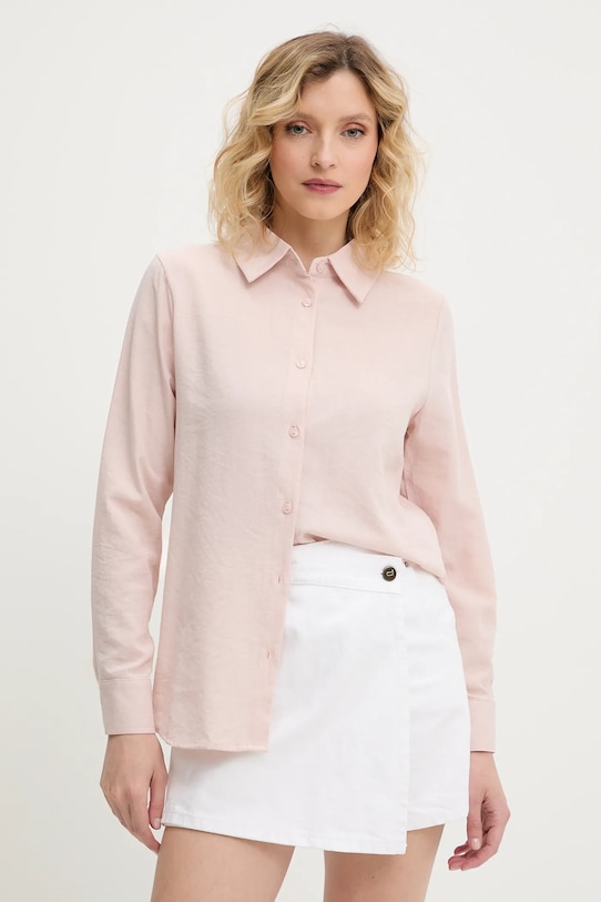 Льняная рубашка Answear.Lab, розовый
Льняная рубашка Answear.Lab, розовый