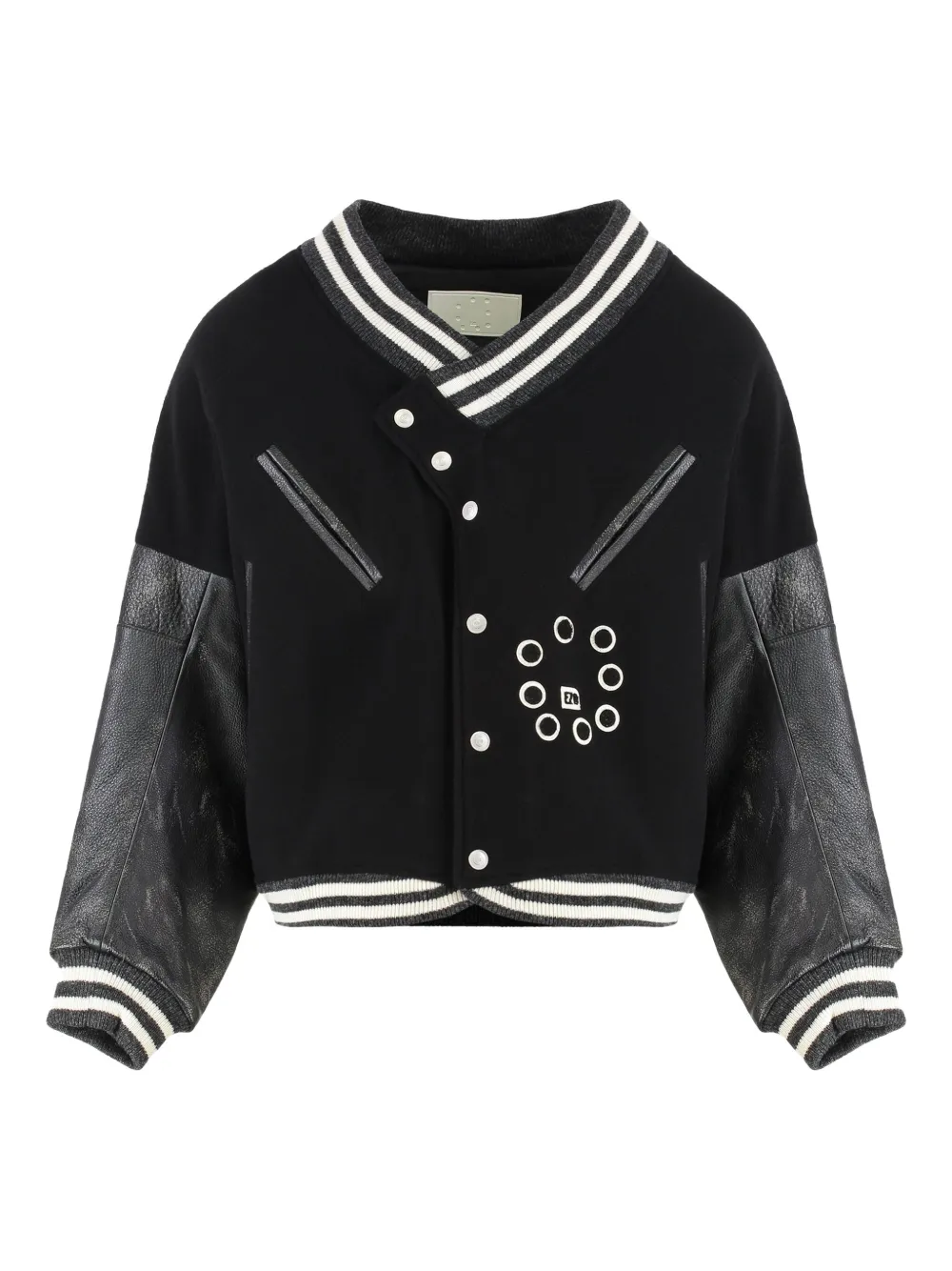 Бомбер с длинными рукавами Ezr, черный
Бомбер с длинными рукавами Ezr, черный