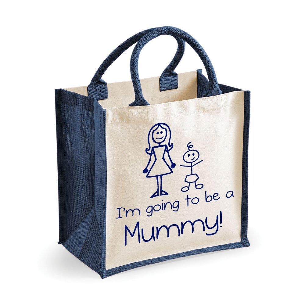 Средняя темно-синяя джутовая сумка I'm To Be A Mummy 60 SECOND MAKEOVER, синий
Средняя темно-синяя джутовая сумка I'm To Be A Mummy 60 SECOND MAKEOVER, синий