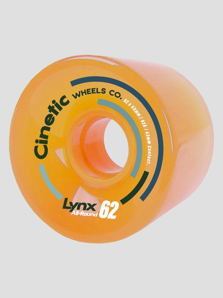 Ролики Cinetic Lynx 62mmx46mm 80A Rollen, uni
Ролики Cinetic Lynx 62mmx46mm 80A Rollen, uni