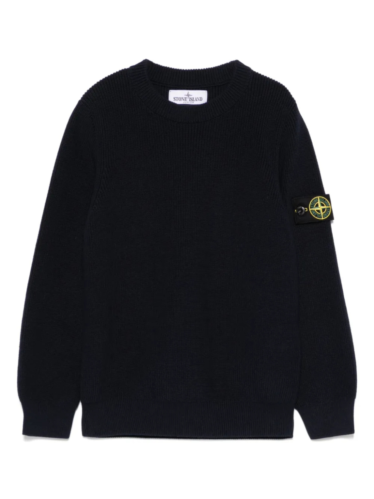 Stone Island Junior свитер с круглым вырезом, синий
Stone Island Junior свитер с круглым вырезом, синий