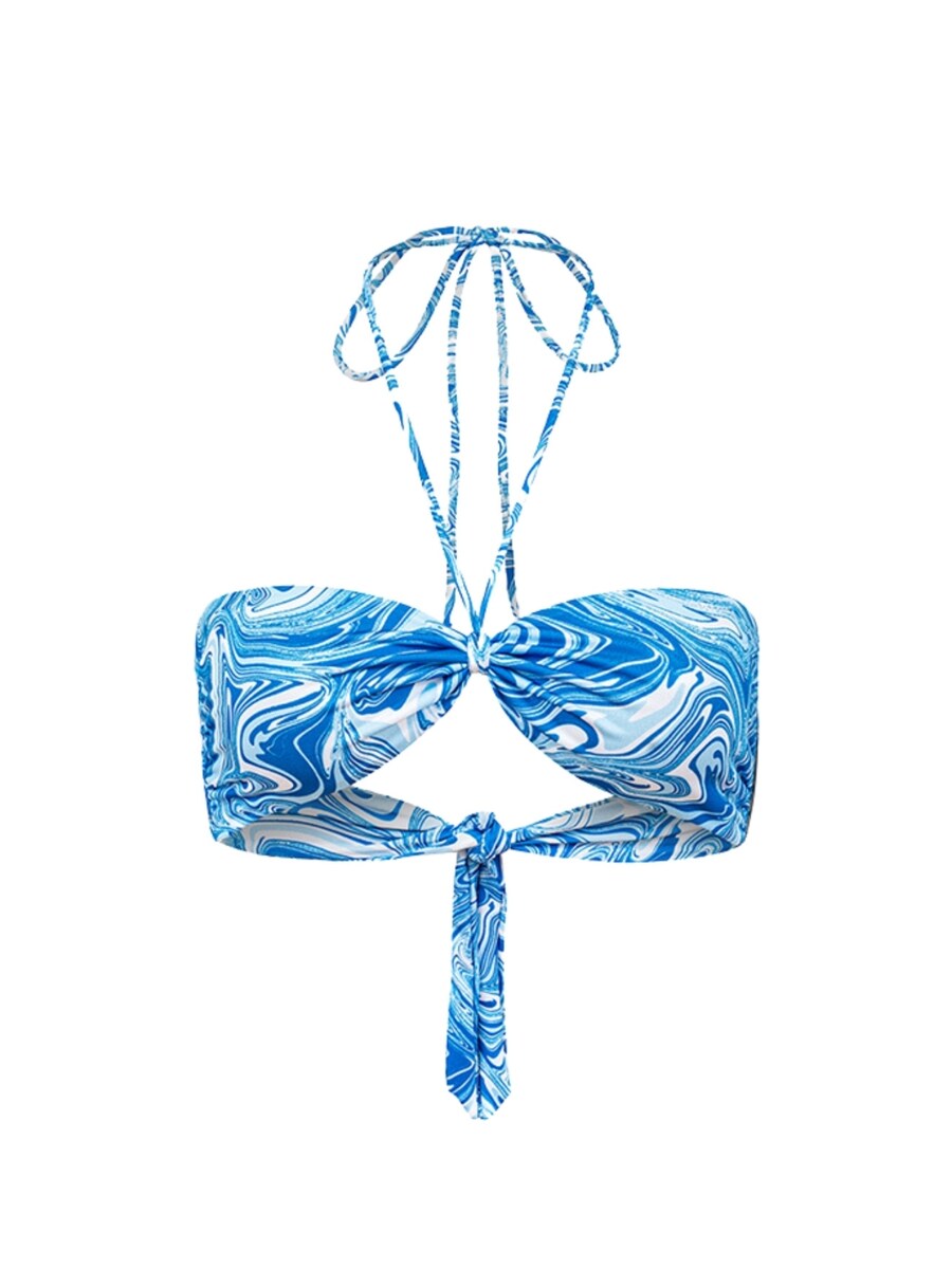 Верх бикини бандо EKCENTRIK Aquadelic, синий
Верх бикини бандо EKCENTRIK Aquadelic, синий