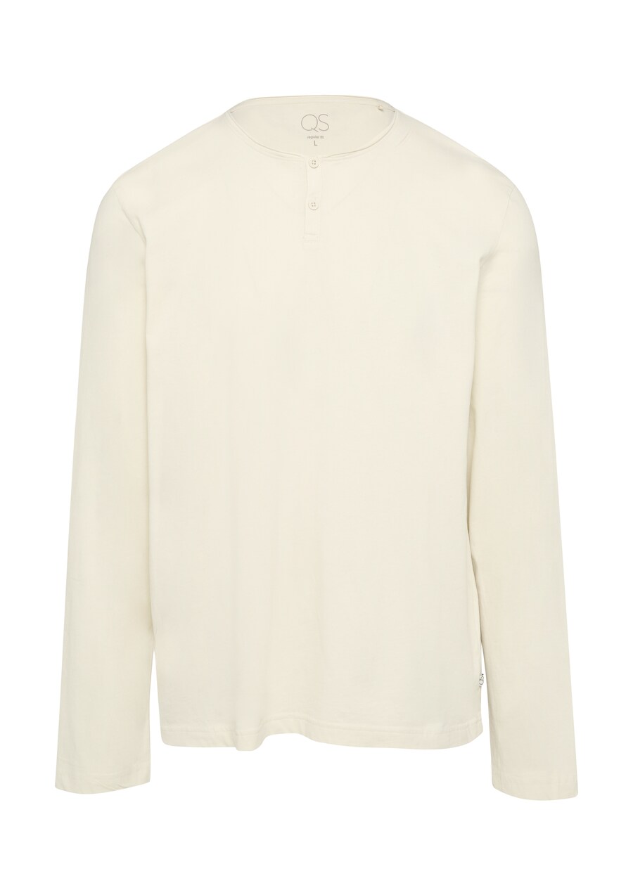 Рубашка QS, кремовый 
Рубашка QS, кремовый