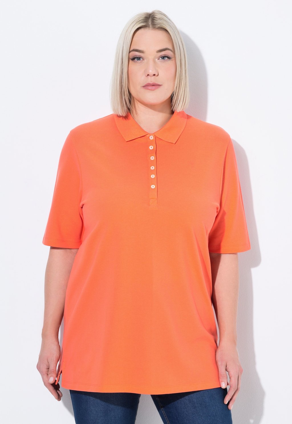 Рубашка поло MANCHES COURTES Ulla Popken, коралловый
Рубашка поло MANCHES COURTES Ulla Popken, коралловый