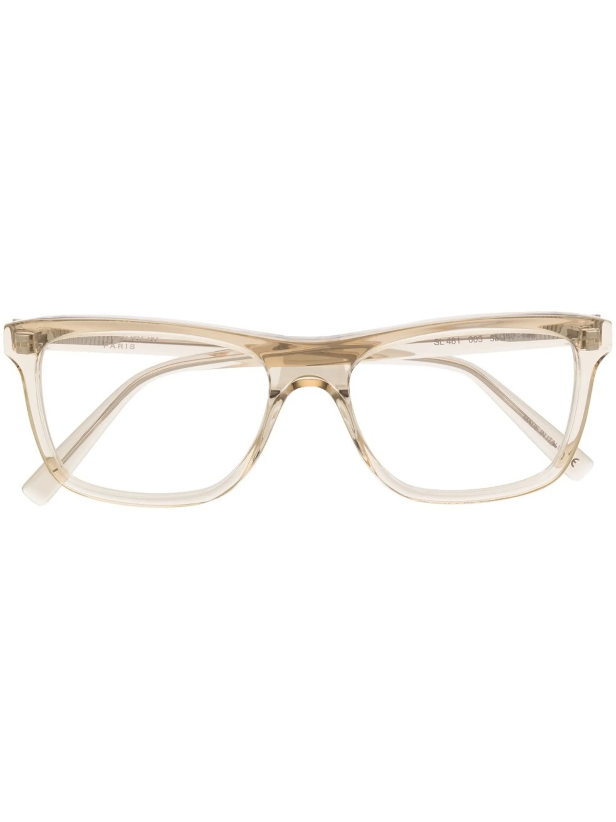 Очки в прозрачной прямоугольной оправе Saint Laurent Eyewear, нейтральный
Очки в прозрачной прямоугольной оправе Saint Laurent Eyewear, нейтральный