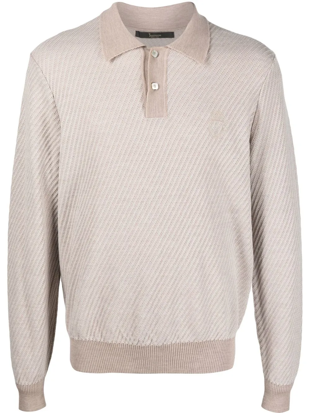 Рубашка поло с длинными рукавами Billionaire, нейтральный
Рубашка поло с длинными рукавами Billionaire, нейтральный