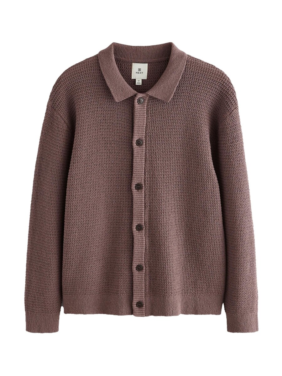 Вязаный кардиган Next, темно-коричневый
Вязаный кардиган Next, темно-коричневый