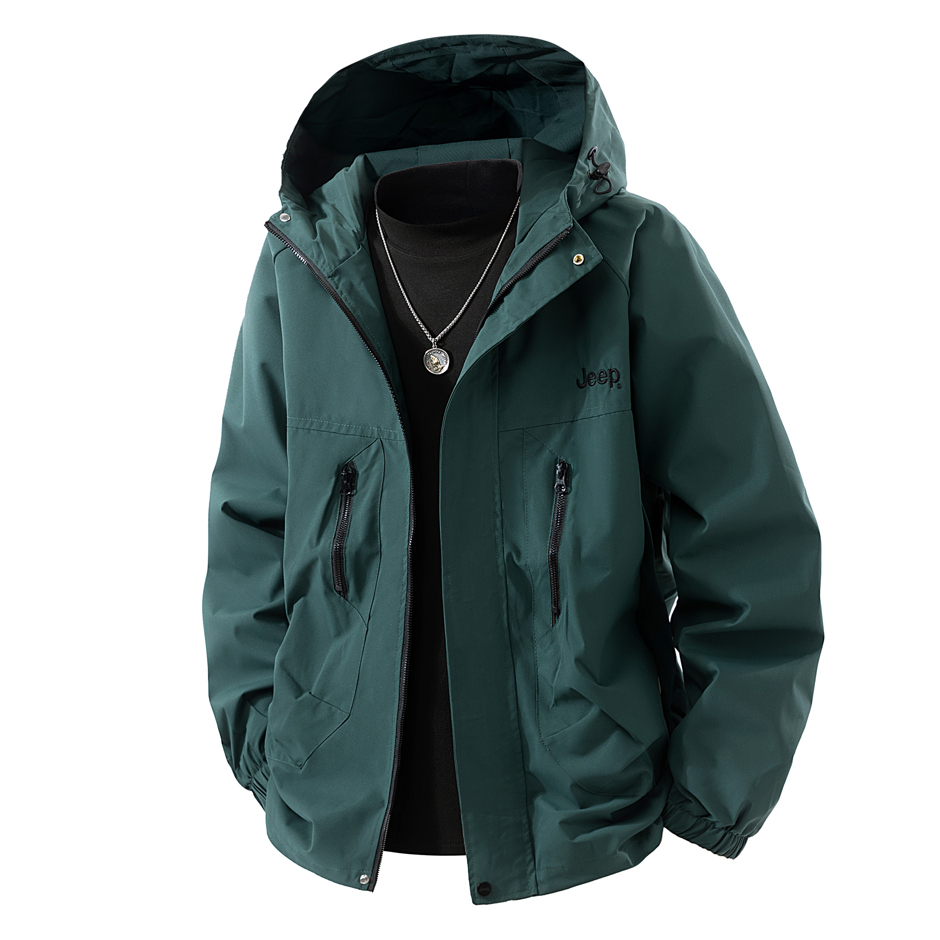 Тренч Unisex с капюшоном, утепленный Soft Shell Jeep, peacock зеленый
Тренч Unisex с капюшоном, утепленный Soft Shell Jeep, peacock зеленый