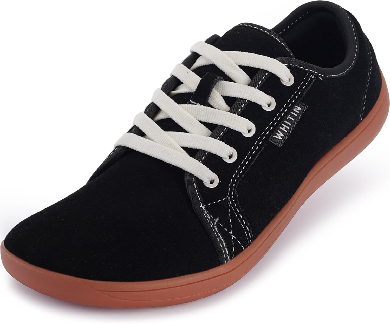 Мужские широкие кроссовки WHITIN из натуральной кожи, Минималистичные модные кроссовки, Подошва с нулевым перепадом высоты, черный
Мужские широкие кроссовки WHITIN из натуральной кожи, Минималистичные модные кроссовки, Подошва с нулевым перепадом высоты, черный