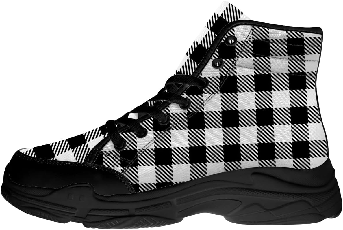 Мужские и женские кроссовки на высокой подошве в клетку буйвола, текстильные платформы на шнуровке, подарки для него и для нее Generic, белый
Мужские и женские кроссовки на высокой подошве в клетку буйвола, текстильные платформы на шнуровке, подарки для него и для нее Generic, белый