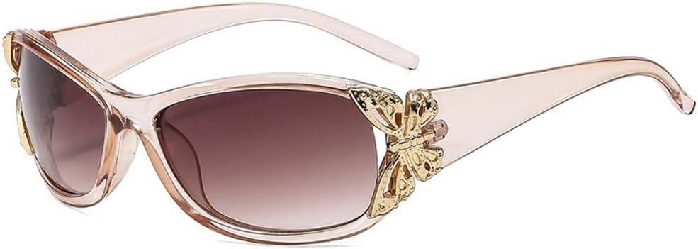 Модные солнцезащитные очки-обтекатели для женщин, роскошные линзы с градиентом, леопардовый принт, золотистая бабочка, декоративная застежка, защита от УФ-излучения UV400 TYUVIVO, C9
Модные солнцезащитные очки-обтекатели для женщин, роскошные линзы с градиентом, леопардовый принт, золотистая бабочка, декоративная застежка, защита от УФ-излучения UV400 TYUVIVO, C9