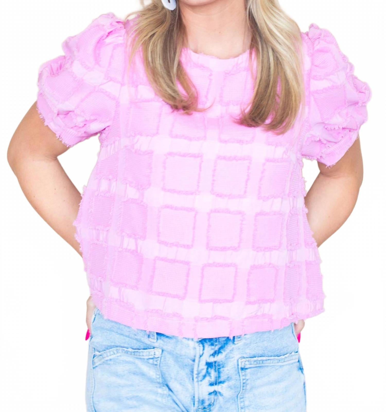 Топ Candy Crush с коротким рукавом в цвете жевательной резинки AnnieWear, Bubblegum
Топ Candy Crush с коротким рукавом в цвете жевательной резинки AnnieWear, Bubblegum