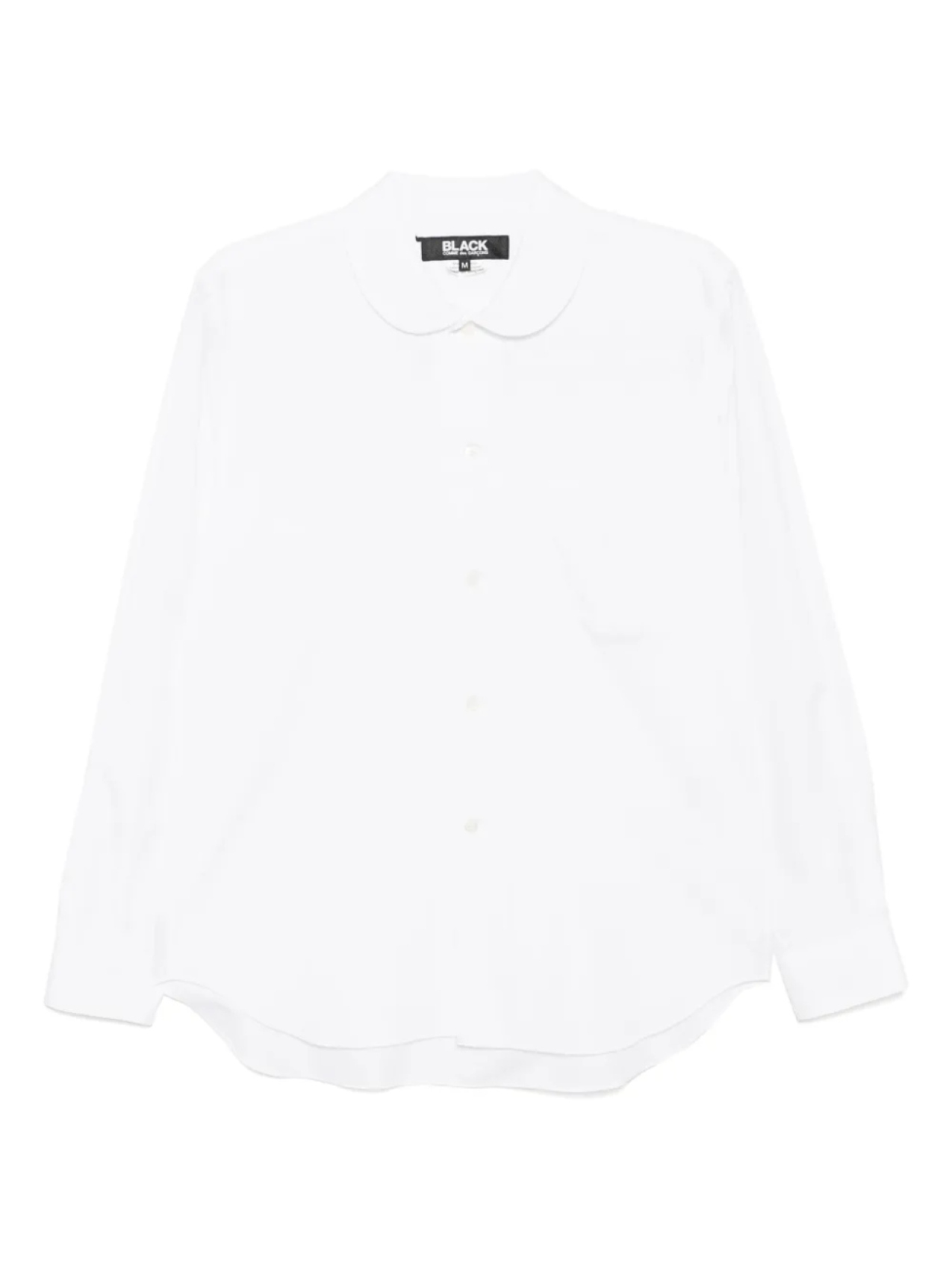 Рубашка с воротником Питер Пэн Black Comme Des Garçons, белый
Рубашка с воротником Питер Пэн Black Comme Des Garçons, белый