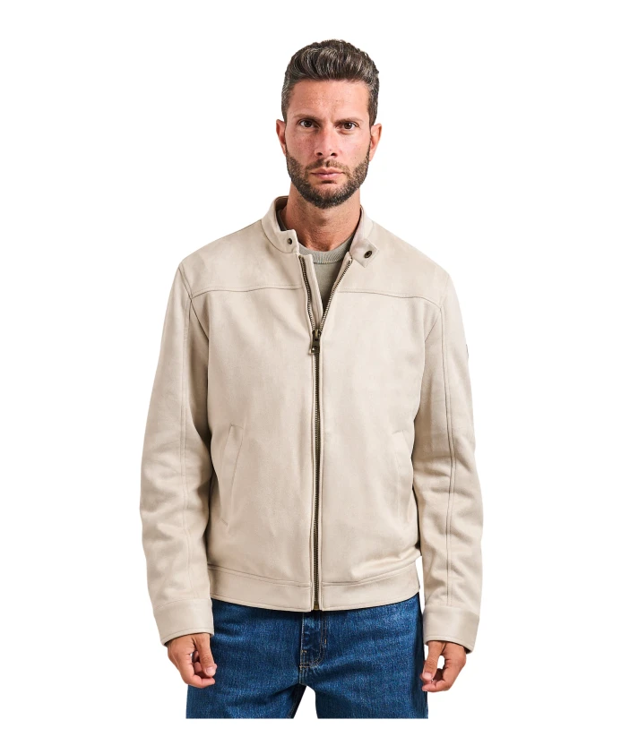 Бежевая байкерская куртка Guess, бежевый
Бежевая байкерская куртка Guess, бежевый