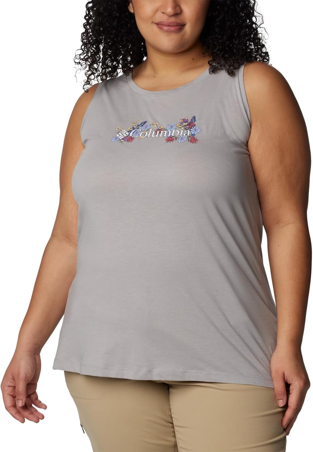 Columbia Womens Bluff Mesa Топ-Кэми, Columbia Grey Heather/Branded Bouquet T
Columbia Womens Bluff Mesa Топ-Кэми, Columbia Grey Heather/Branded Bouquet T