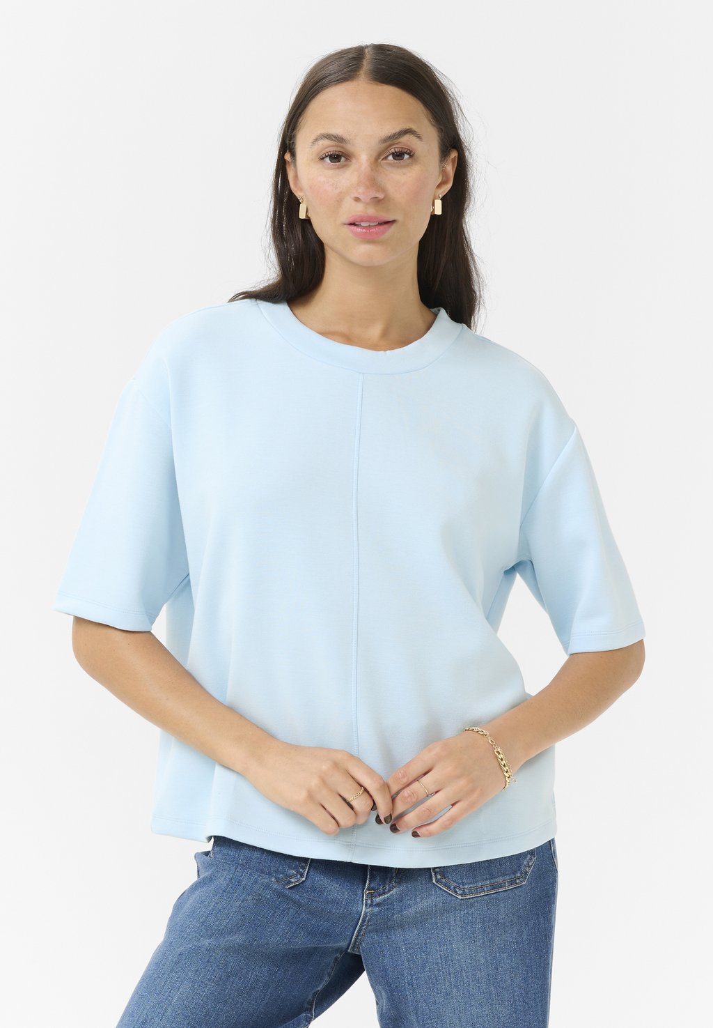 Базовая футболка KAANNIKA Kaffe, светло-голубой
Базовая футболка KAANNIKA Kaffe, светло-голубой
