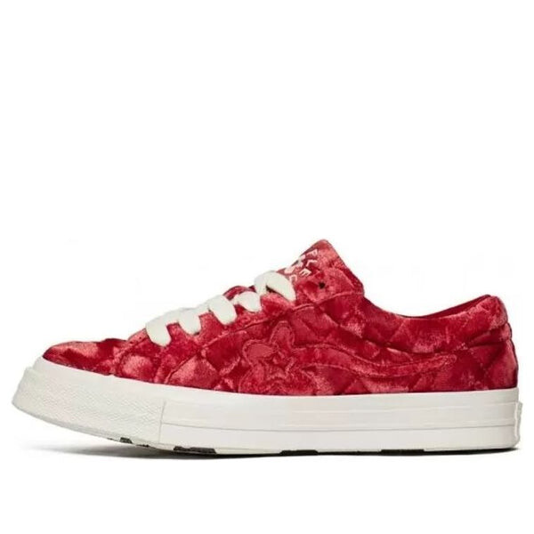 Кроссовки golf le fleur x one star 'quilted velvet cherry' Converse, красный
Кроссовки golf le fleur x one star 'quilted velvet cherry' Converse, красный