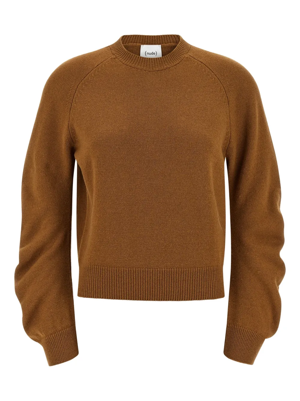 Свитер с круглым вырезом и манжетами на рукавах Nude, коричневый
Свитер с круглым вырезом и манжетами на рукавах Nude, коричневый