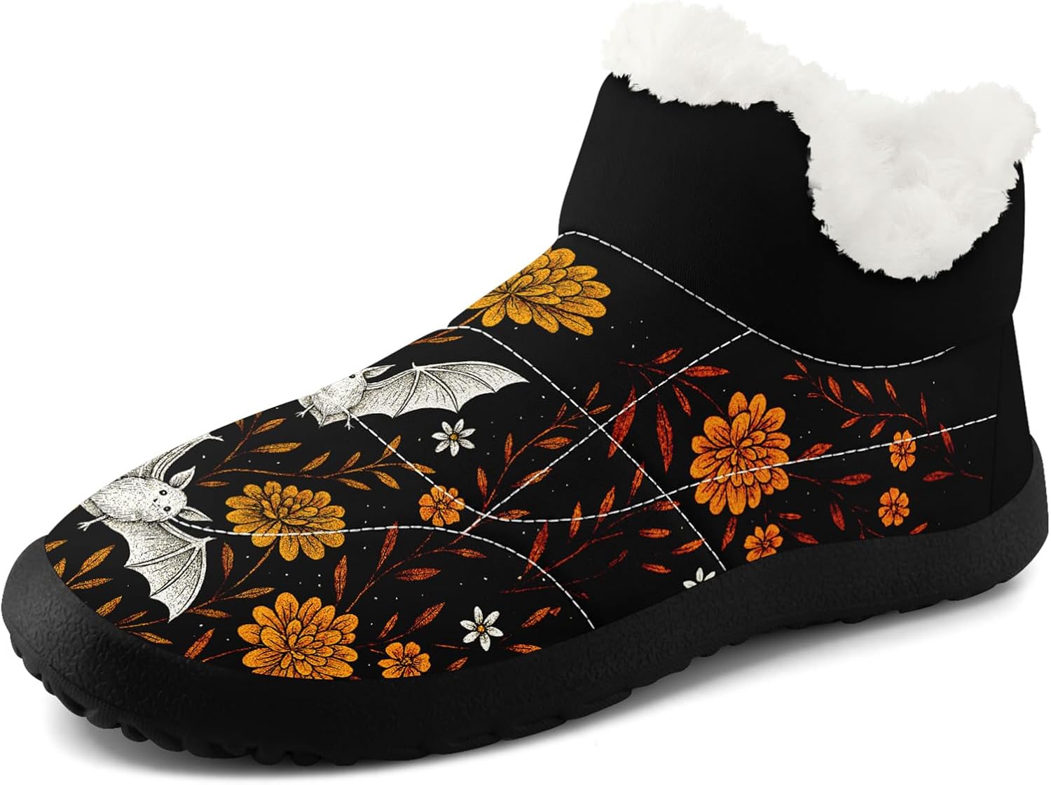 Готические зимние ботинки для женщин и мужчин с черепами и цветочным узором, стильные и комфортные, теплые ботильоны, с мягкой искусственной меховой подкладкой, снегоступы Awsole, белый/черный/оранжевый
Готические зимние ботинки для женщин и мужчин с черепами и цветочным узором, стильные и комфортные, теплые ботильоны, с мягкой искусственной меховой подкладкой, снегоступы Awsole, белый/черный/оранжевый