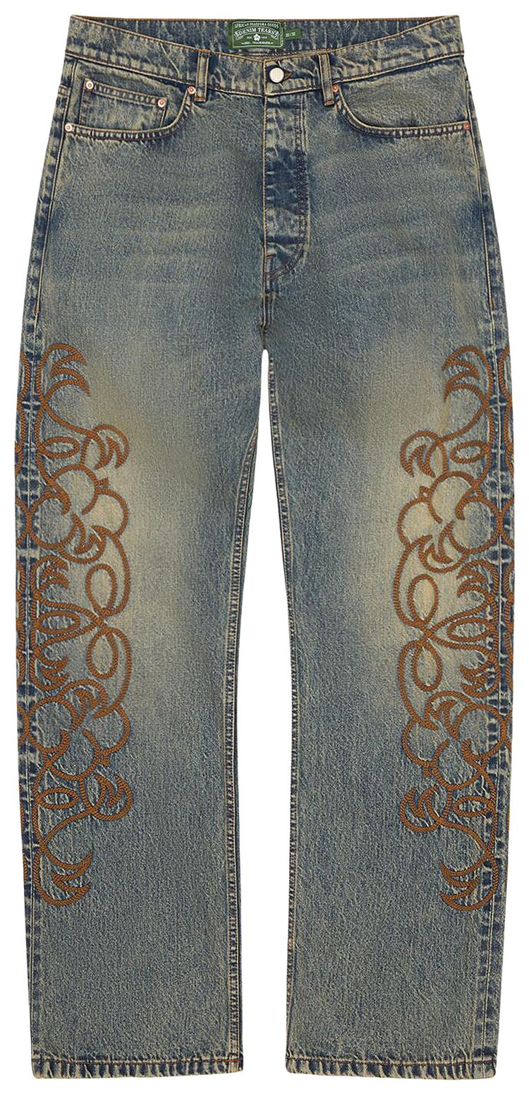 Джинсовые брюки Denim Tears Western Denim Pant, синий
Джинсовые брюки Denim Tears Western Denim Pant, синий