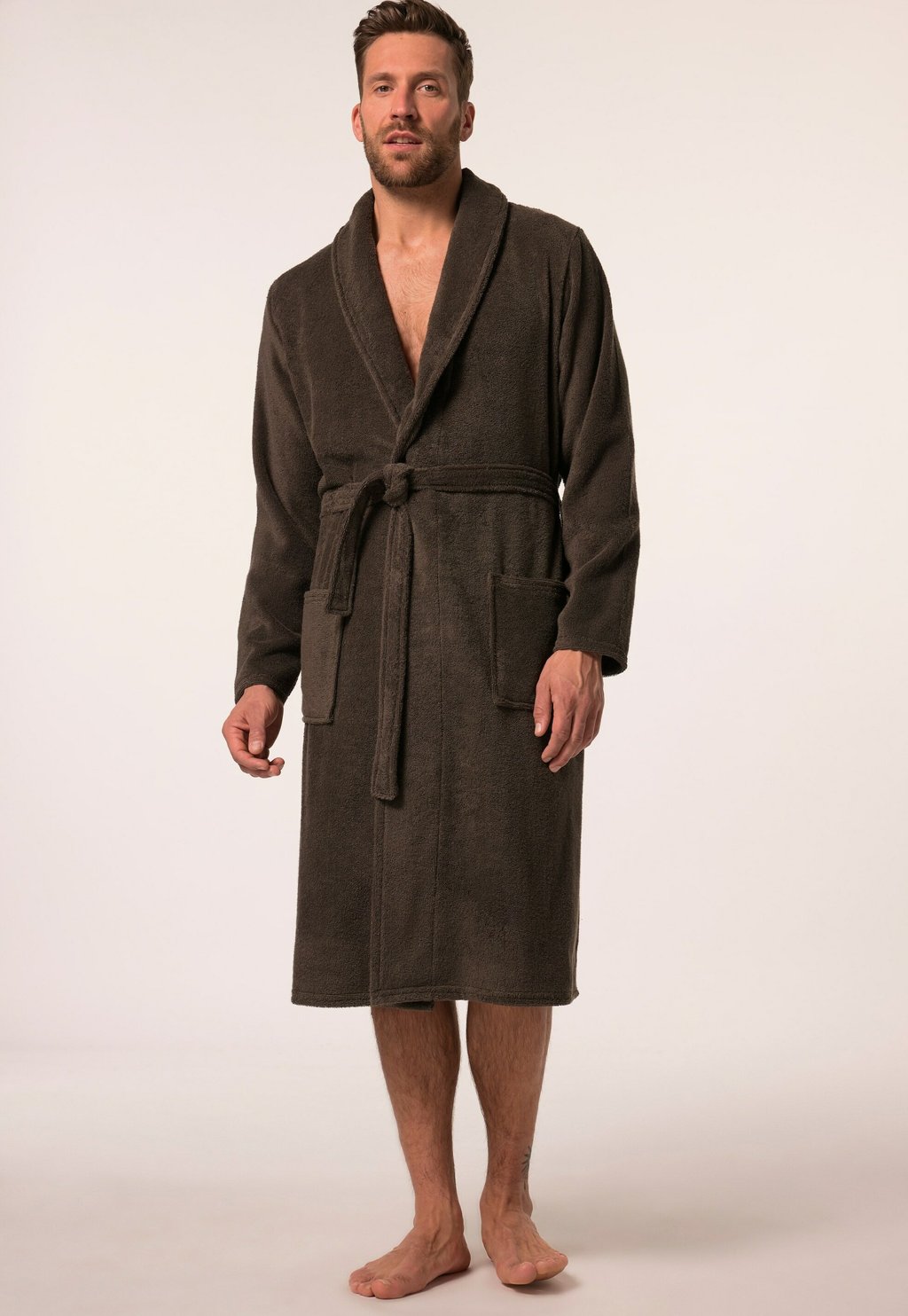 Халат JP1880, коричневый
Халат JP1880, коричневый