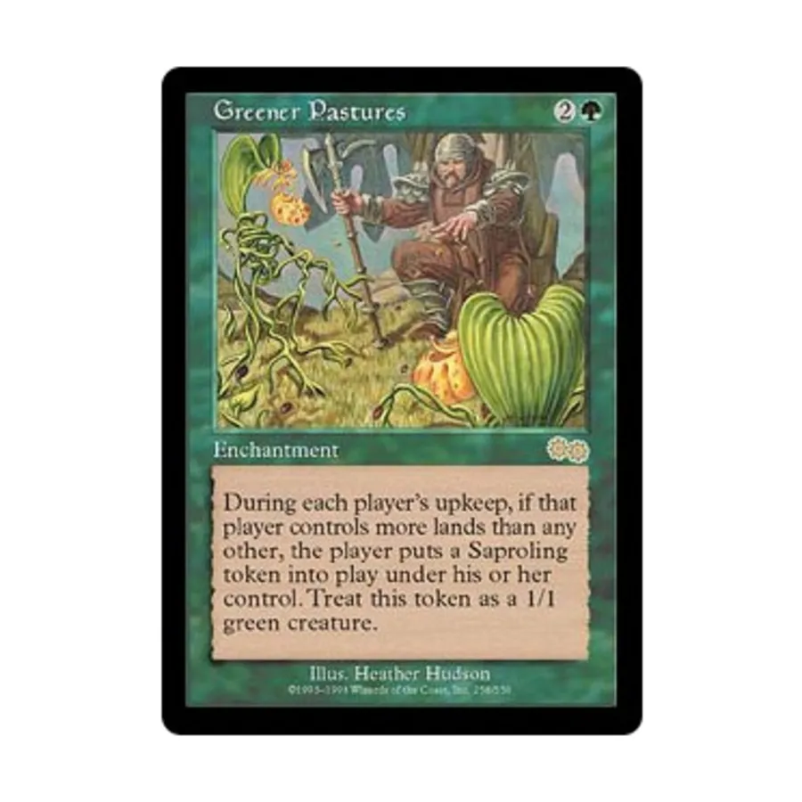 CCG Зеленые пастбища (клавиша R), MTG - Urza's Saga
CCG Зеленые пастбища (клавиша R), MTG - Urza's Saga