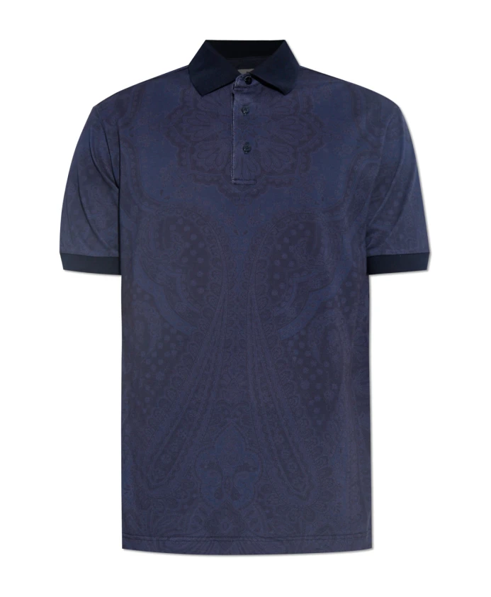 Поло с узором Etro, синий
Поло с узором Etro, синий