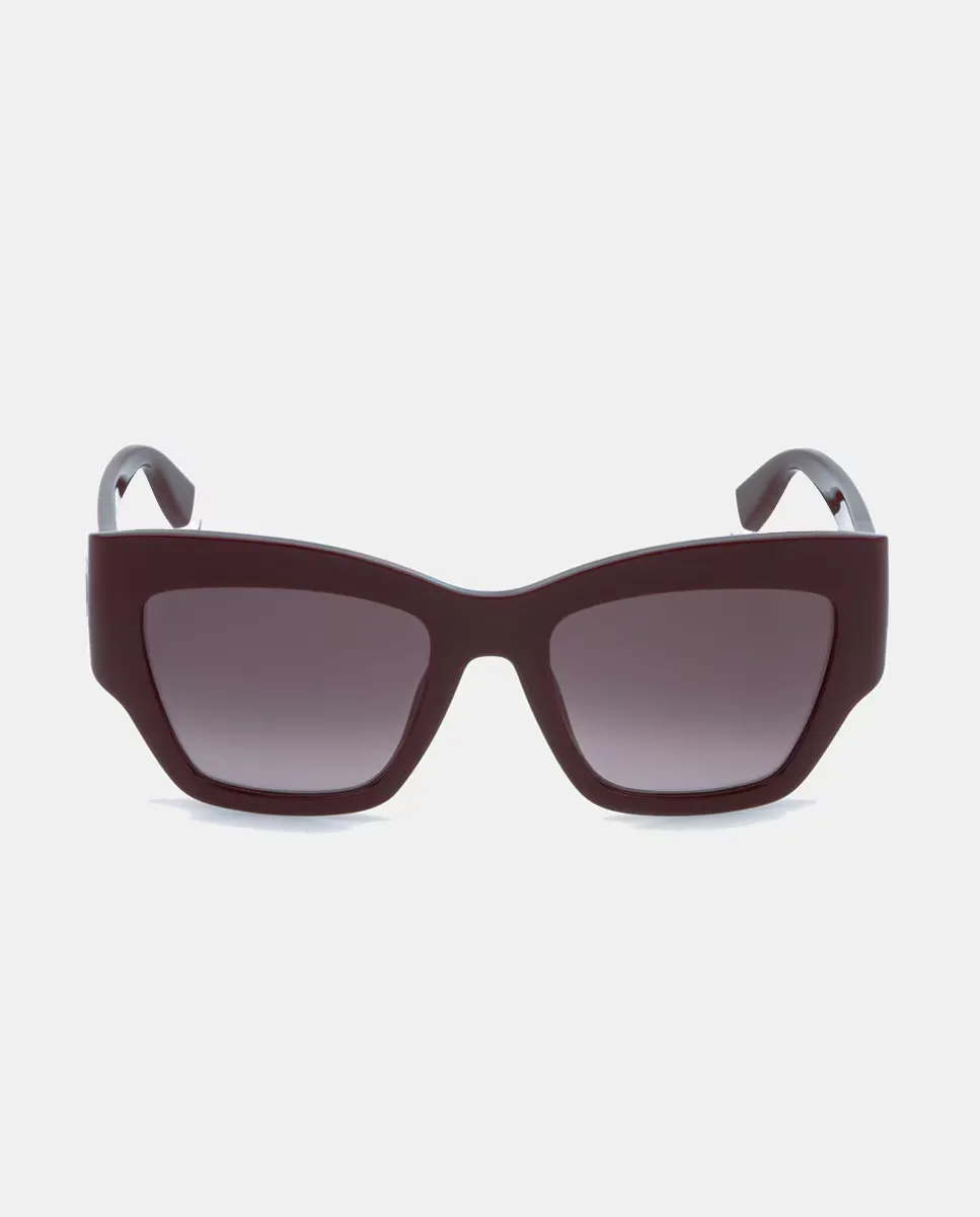 Квадратные женские солнцезащитные очки с градиентными линзами Furla, гранатовый
Квадратные женские солнцезащитные очки с градиентными линзами Furla, гранатовый