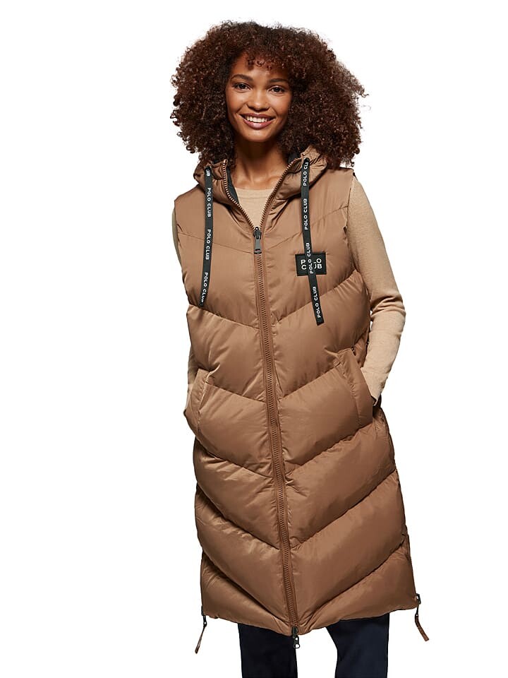 Стеганый жилет Polo Club Steppweste, светло-коричневый
Стеганый жилет Polo Club Steppweste, светло-коричневый